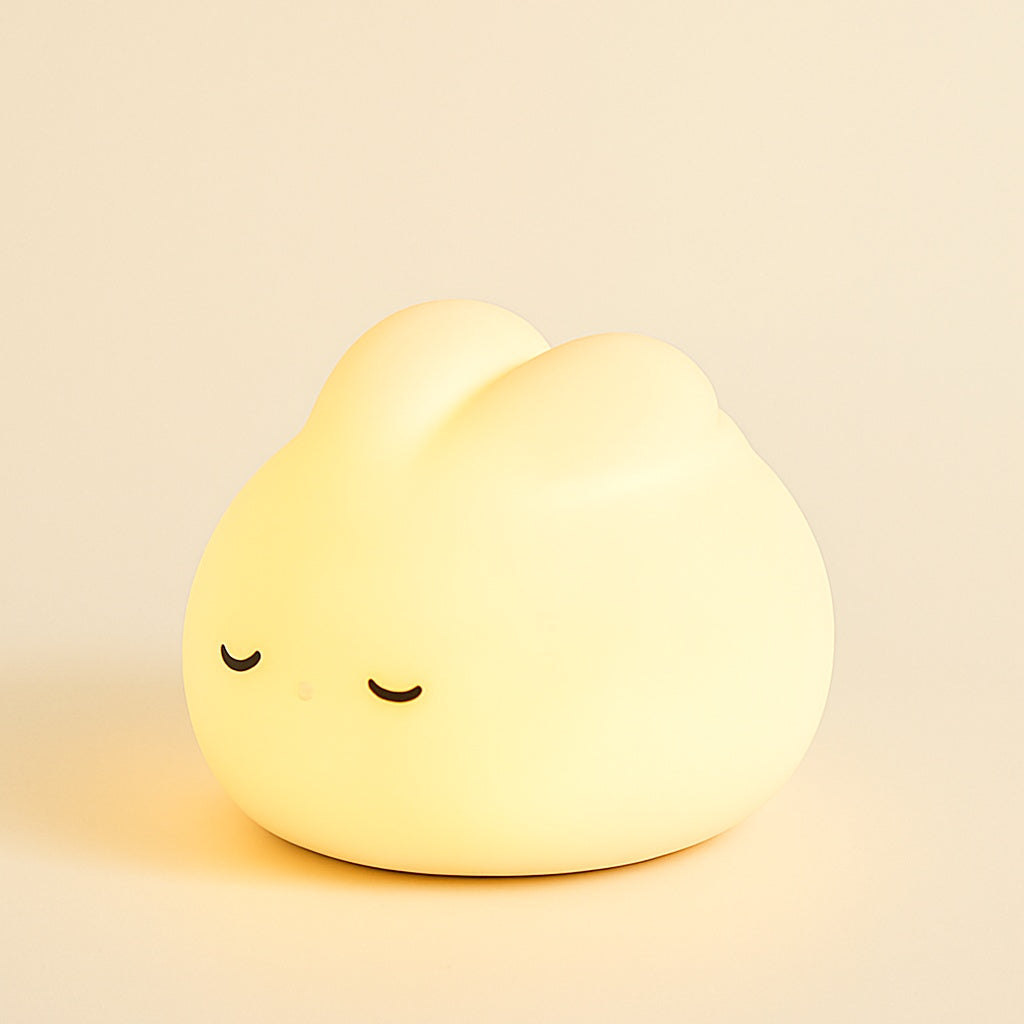 Veilleuse Lapin en Silicone pour Chambre de Bébé