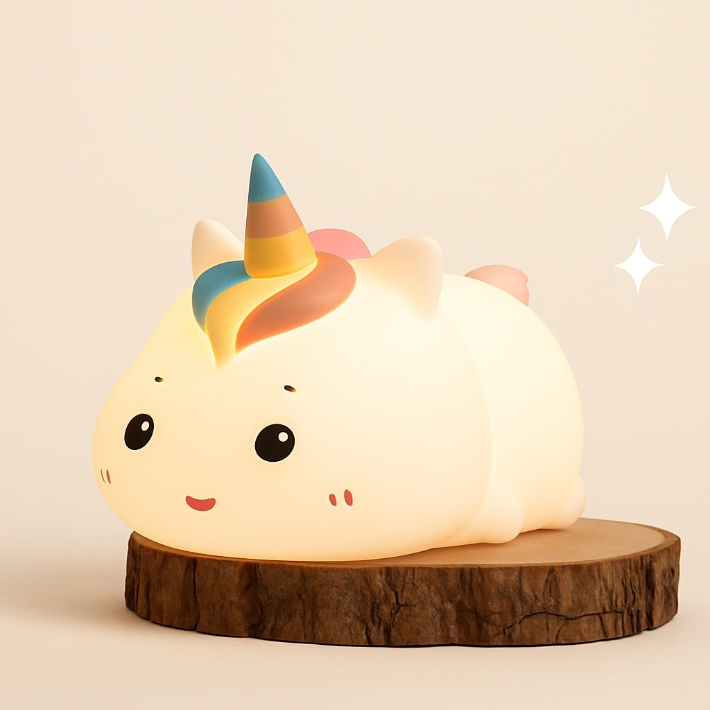 Veilleuse Licorne Tactile Rechargeable USB-C