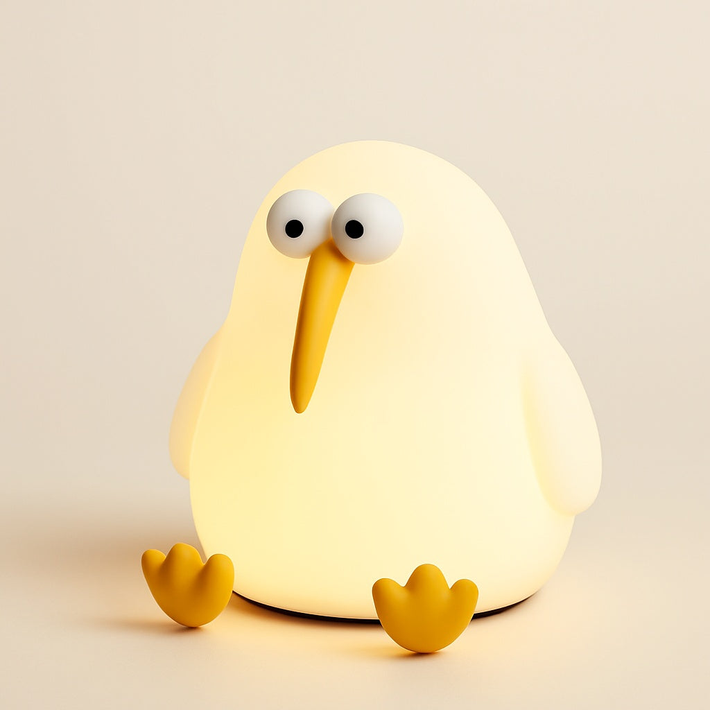 Veilleuse Oiseau en Silicone Souple Rechargeable