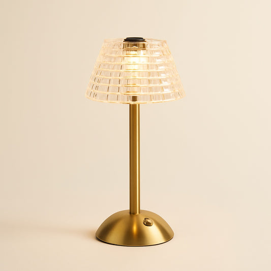Lampe Cocooning Cristal Rechargeable – Toucher Tamisé