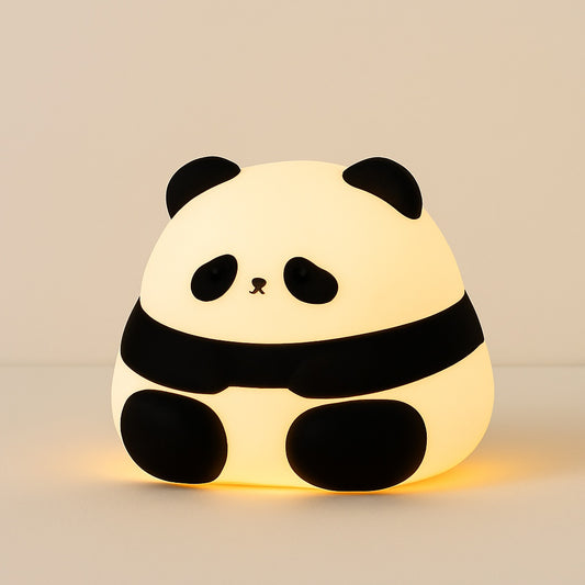 Veilleuse Panda en Silicone – Lumière Douce pour Enfant