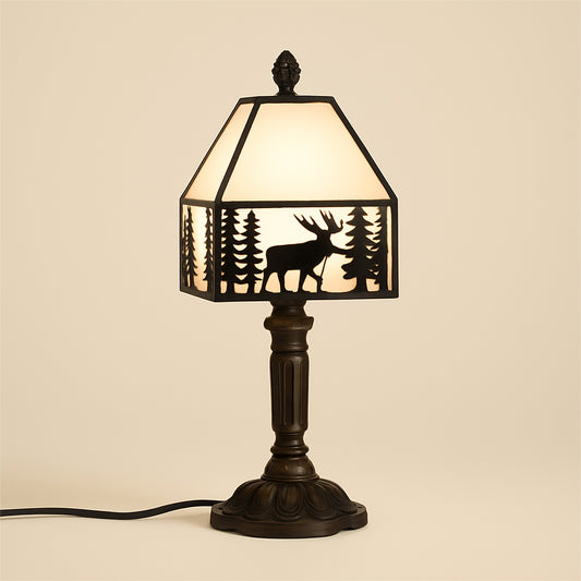 Lampe Tiffany Art Nouveau Élan – Verre et Métal