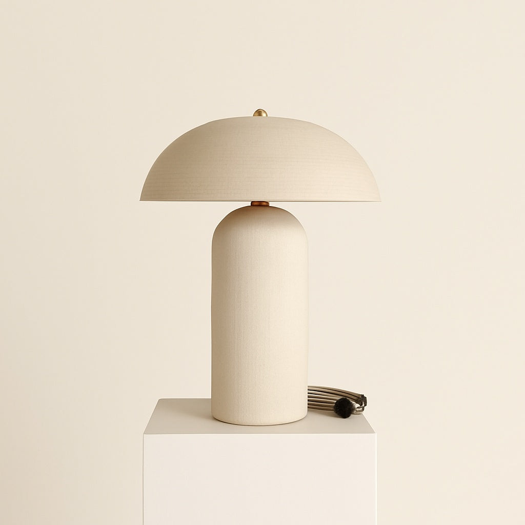 Lampe Japonaise en Céramique – Design Minimaliste