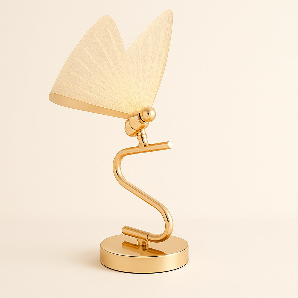 Lampe Papillon en Métal et Acrylique – Déco Lumineuse