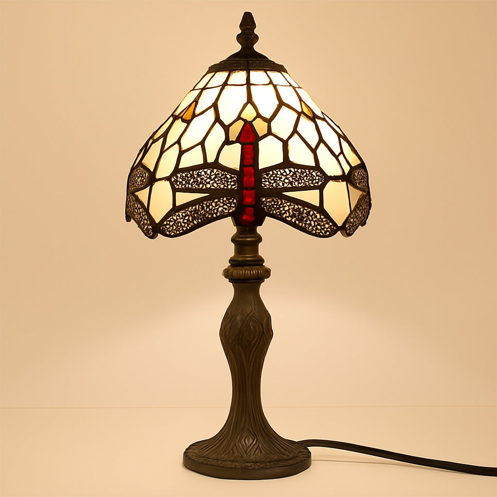 Lampe Tiffany Libellule – Art Nouveau en Vitrail