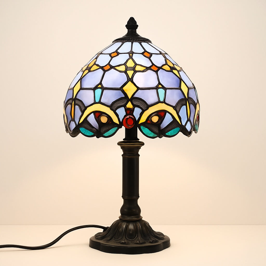 Lampe Tiffany Aurore – Abat-jour en Verre Fait Main