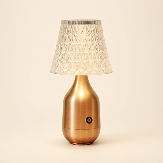 Lampe de Chevet en Cristal Tactile Rechargeable