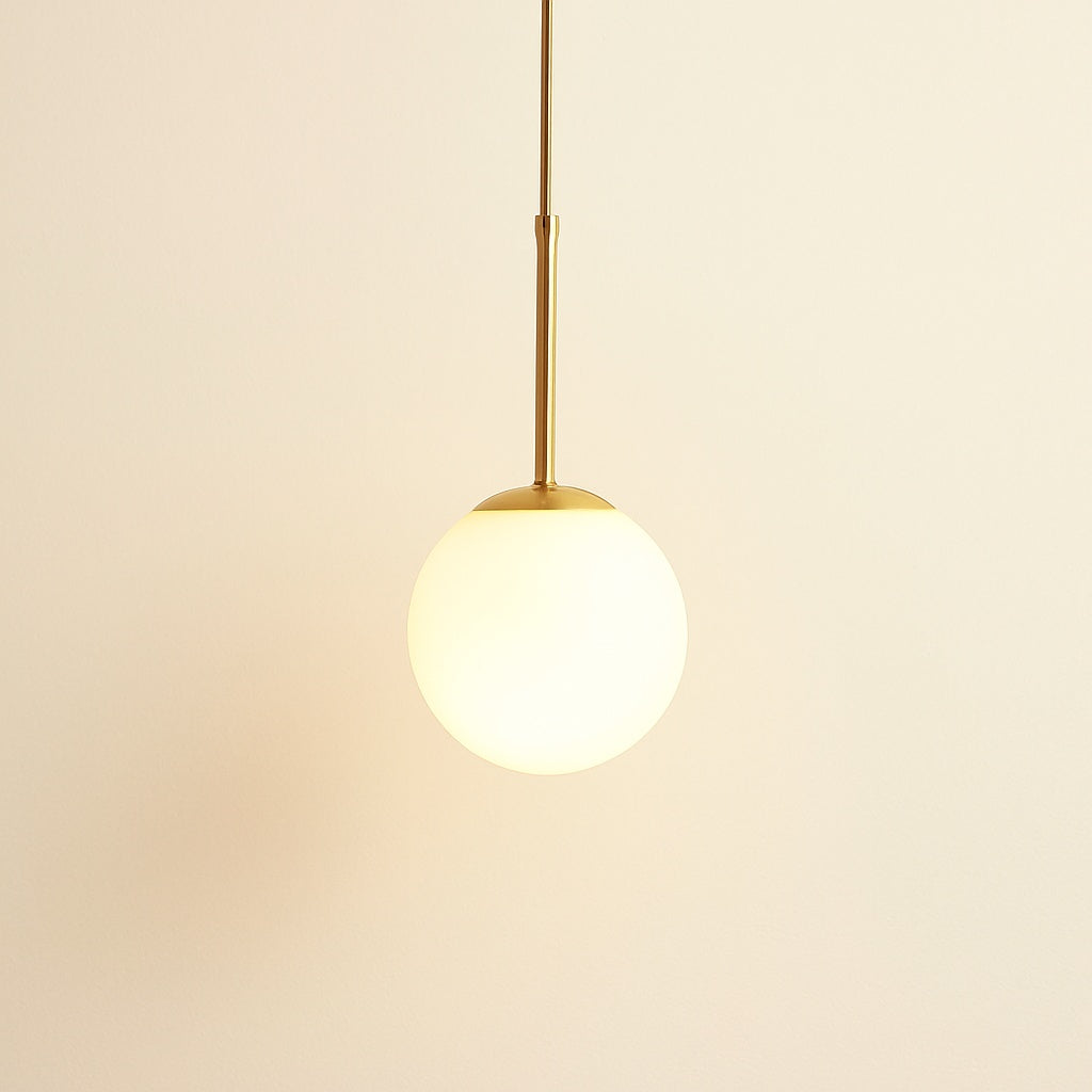 Lampe de Chevet Suspendue au Plafond – Dorée ou Noire