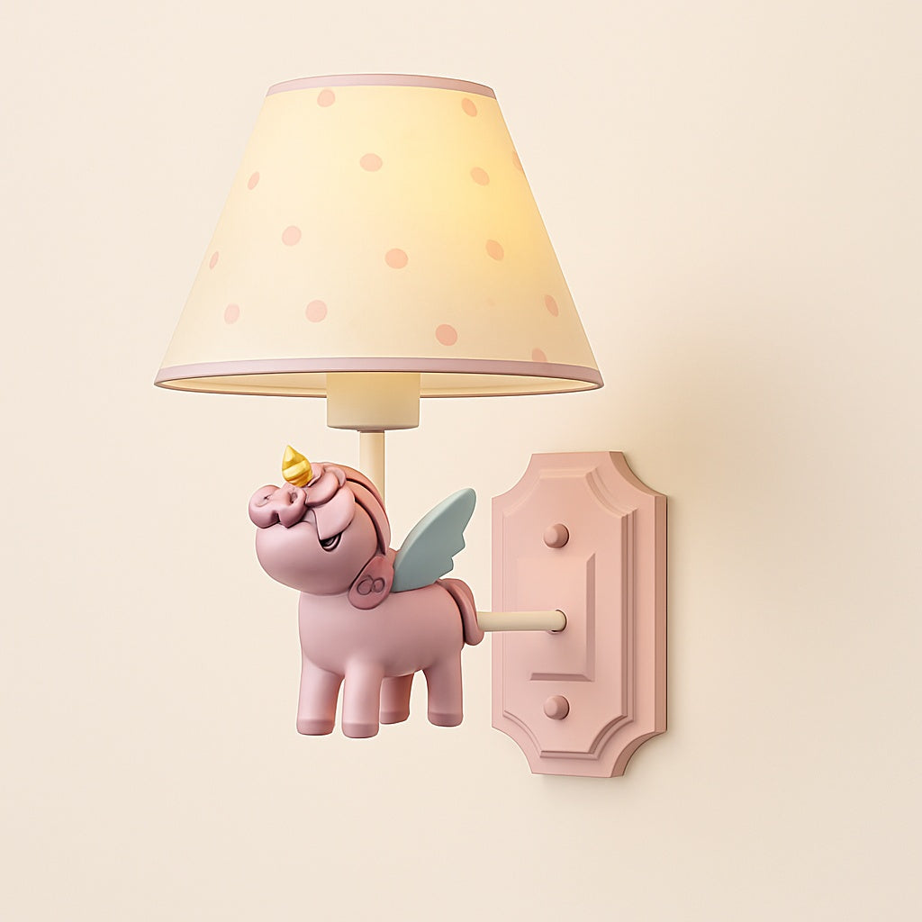 Lampe de chevet licorne pour chambre d'enfant