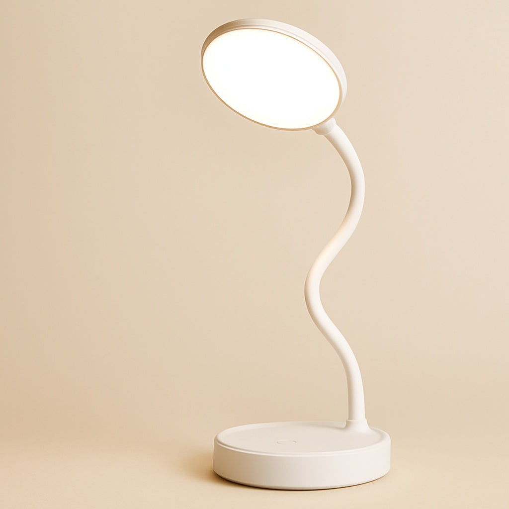 Lampe de Chevet Tactile Flexible – Blanc Mat