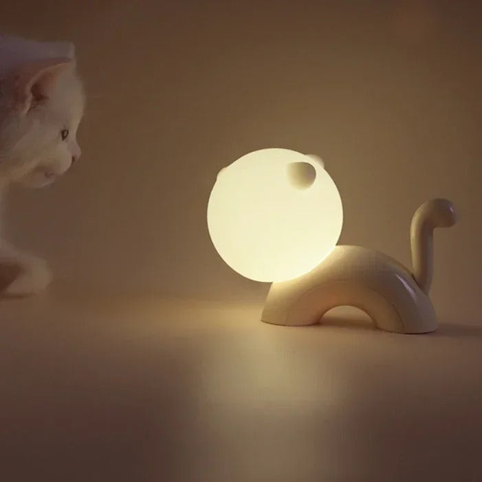 Veilleuse Chat en Silicone – Lumière Douce pour Enfant