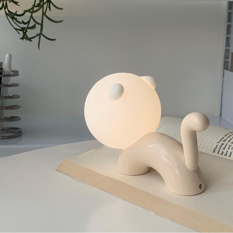 Veilleuse Chat en Silicone – Lumière Douce pour Enfant