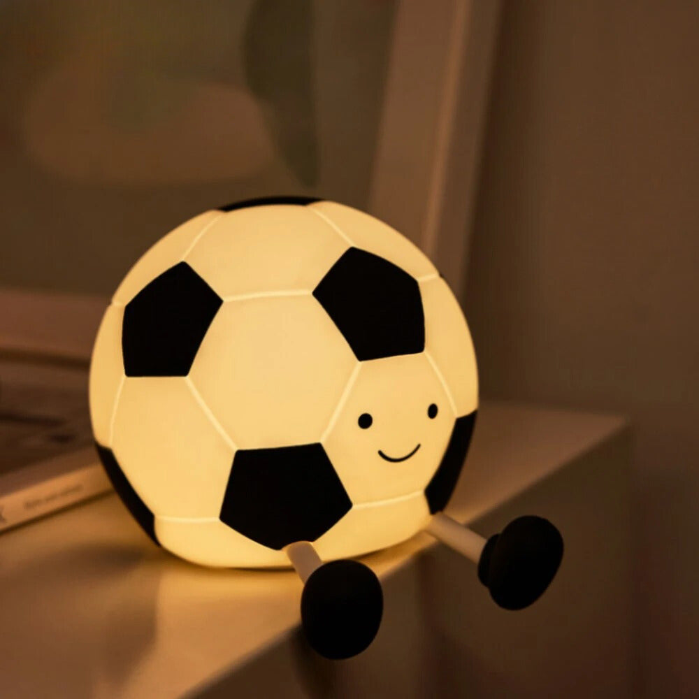 Veilleuse Ballon de Foot en Silicone pour Enfant