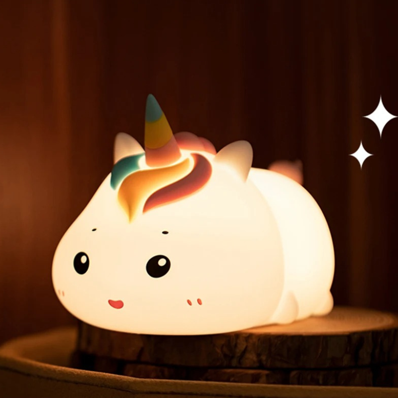 Veilleuse Licorne Tactile Rechargeable USB-C