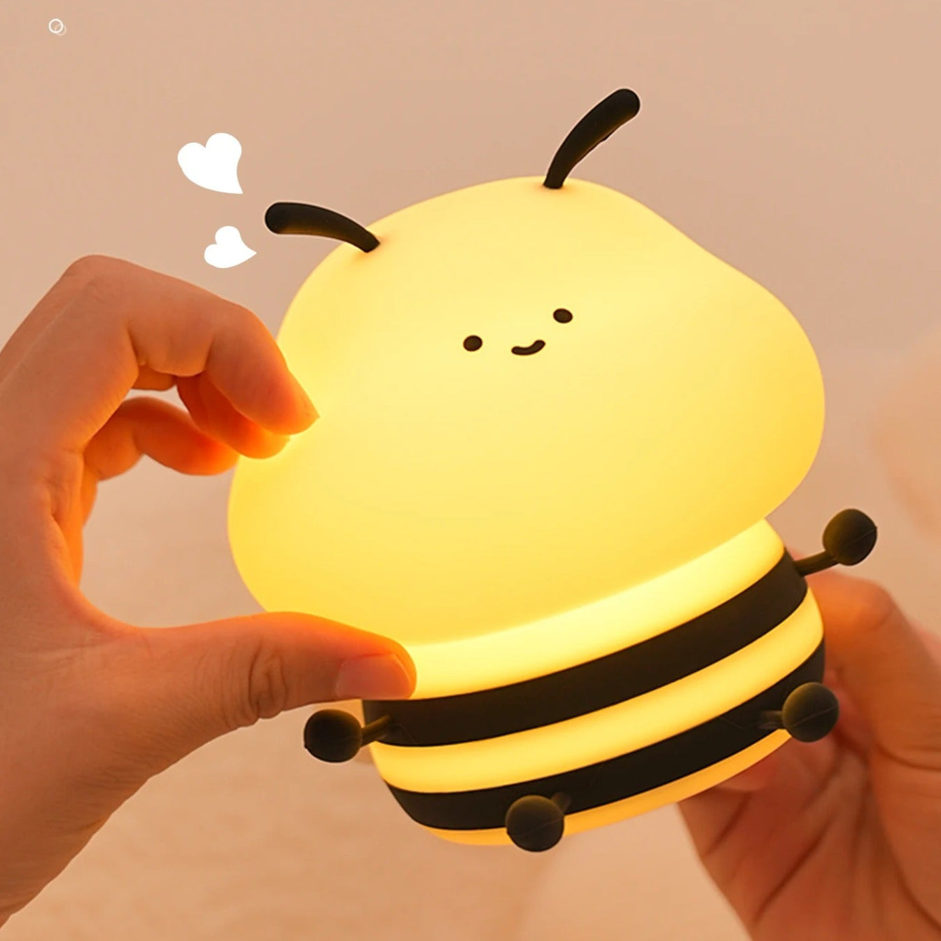 Veilleuse Abeille en Silicone pour Enfant